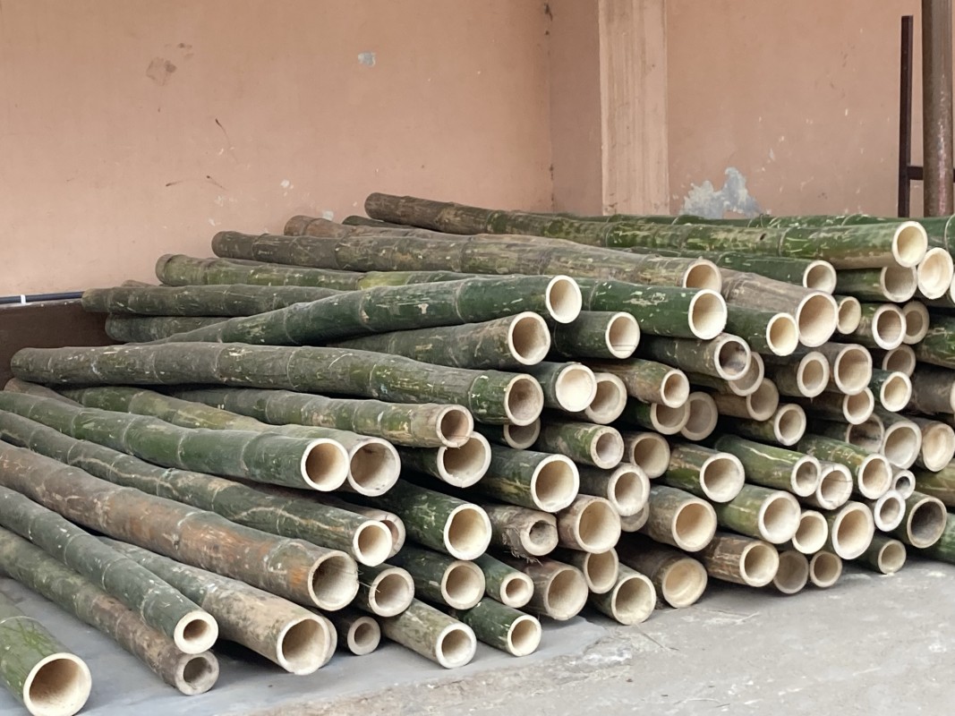 Bamboo poles from Ghana
