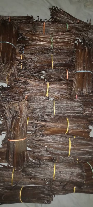 Vanilla Beans A,B Grades from Papua New Guinea