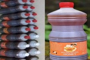 Raw original natural honey from Cameroon