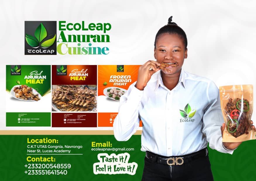 EcoLeap Froschschenkel (gefroren, geräuchert, gebraten) from Ghana
