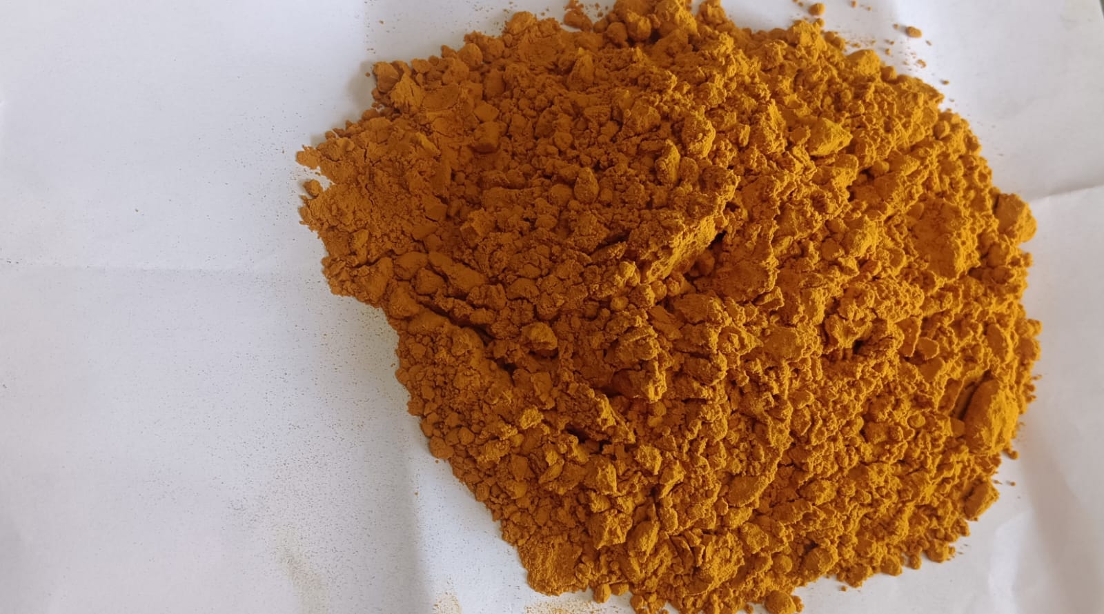 Polvo de cúrcuma from India
