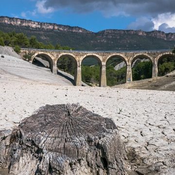 Drought: Low water levels in Yesa-Embalse reservoir in Aragon, Spain Spanish Subscribers of about 63,000 anti-drought policies to receive the supplementary subsidy to agricultural insurance from this Thursday the 13th