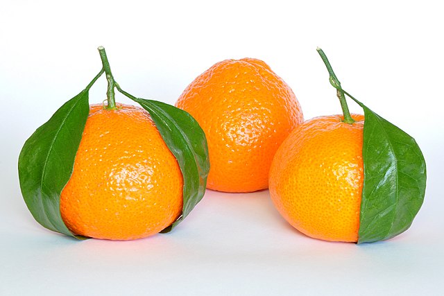 Citrus fruits-mandarin oranges: Credit, Wikimedia Commons Citrus fruits