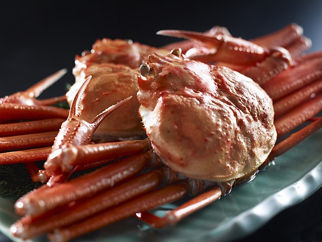 Kasumi Red Snow Crab: Credit, Wikimedia Commons Japan red snow crab