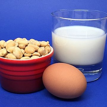 Groceries with Eggs and Milk: Credit, Wikimedia Commons US groceries e.g. eggs and milk