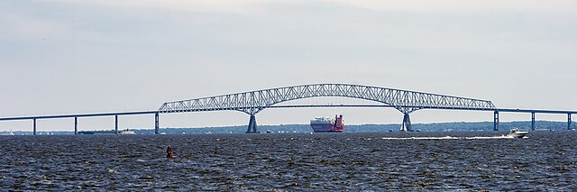 Francis Scott Key Bridge: Credit, Wikimedia Commons Borderline agriculture braving alternatives after Maryland bridge collapse