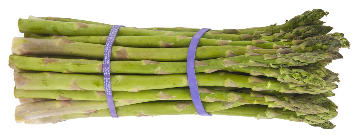 Asparagus bundle: Credit, Wikimedia Commons A bundle of asparagus spears