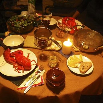 P.E.I. lobster dish