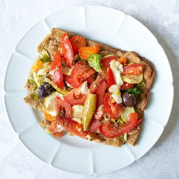 Vegetarian pizza: Credit, Wikimedia Commons Humble Feast: Remembering Pope Francis Through His Favorite Foods