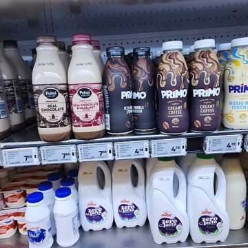 Dairy products at a New Zealand supermarket: Credit, Wikimedia Commons a world of dairy products