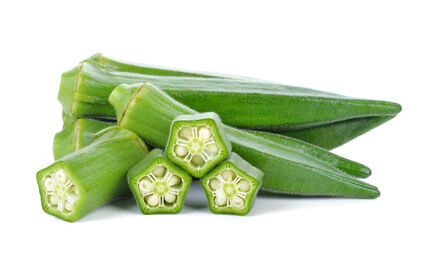 Selina Wamucii fresh Asian okra